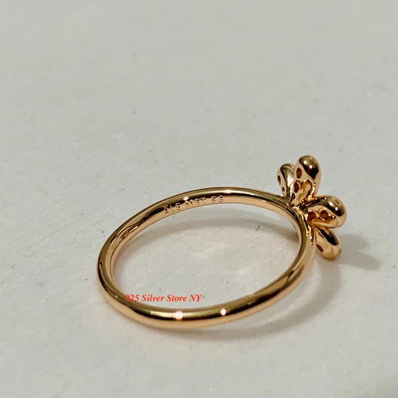 Pandora Rose Gold Dazzling Daisy Ring Clear CZ 180932CZ - Picture 5 of 7